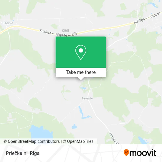 Priežkalni map