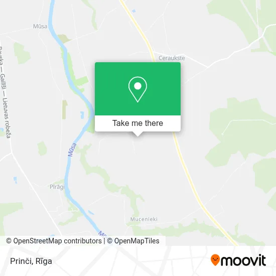 Prinči map