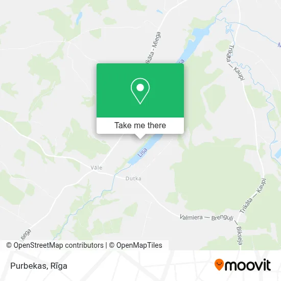 Purbekas map