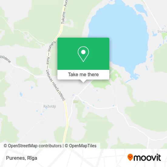 Purenes map