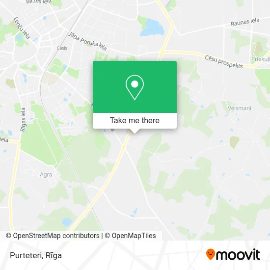 Purteteri map