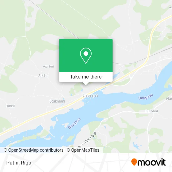 Putni map