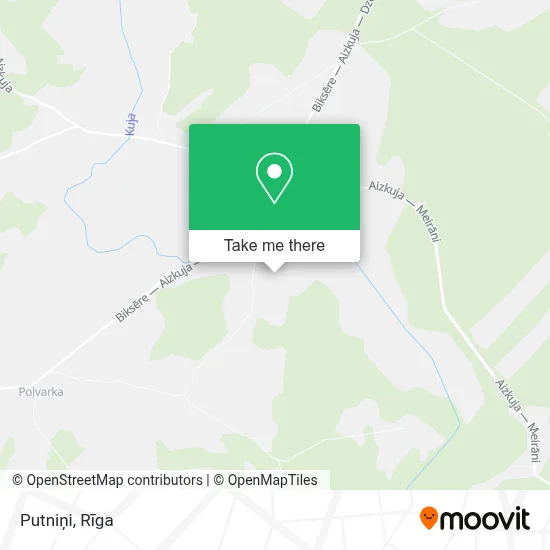 Putniņi map