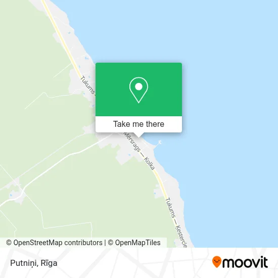 Putniņi map
