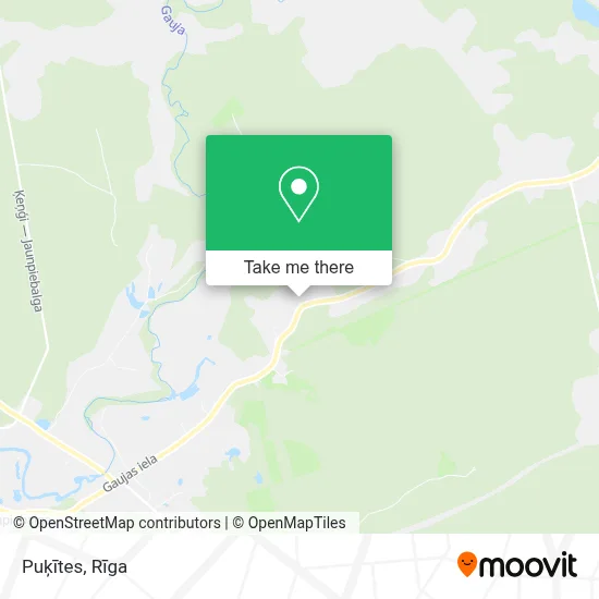 Puķītes map