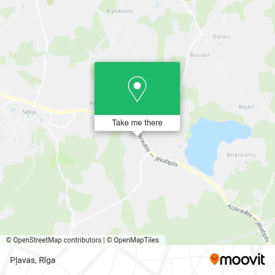 Pļavas map