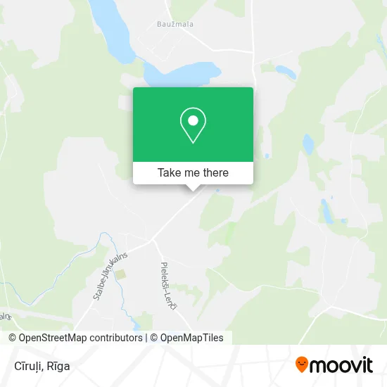 Cīruļi map