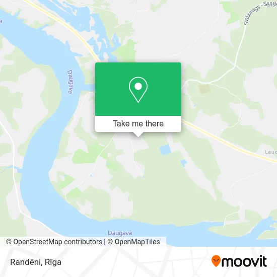Randēni map
