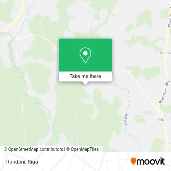 Randēni map