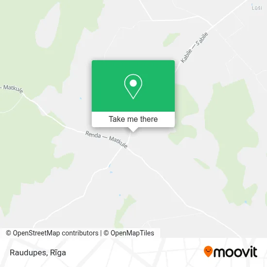 Raudupes map