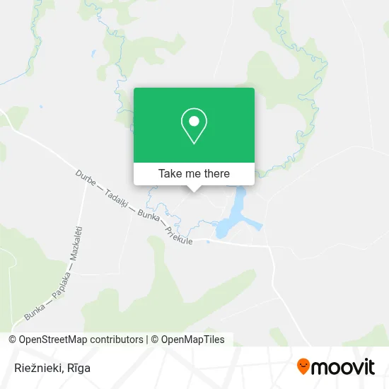 Riežnieki map