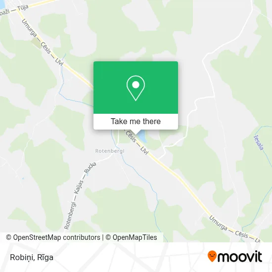Robiņi map