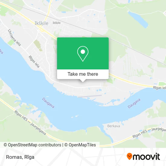 Romas map