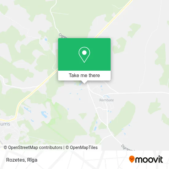 Rozetes map