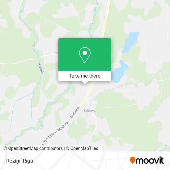 Roziņi map