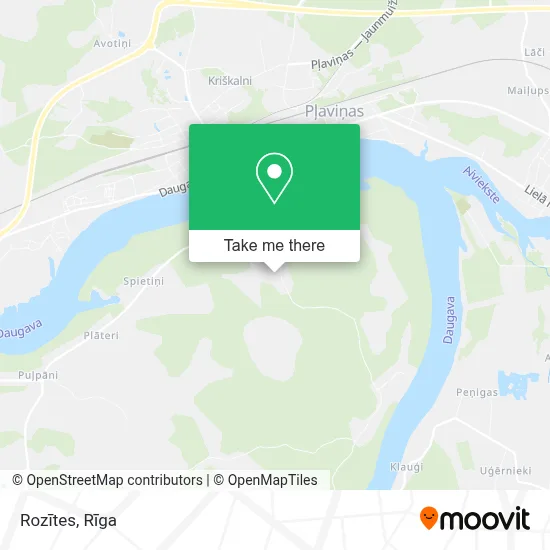 Rozītes map