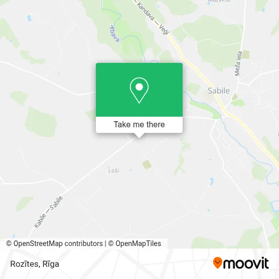 Rozītes map