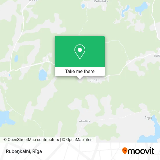 Rubeņkalni map