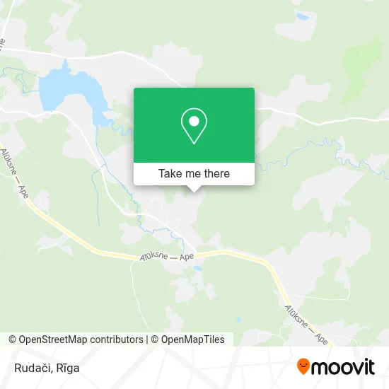 Rudači map