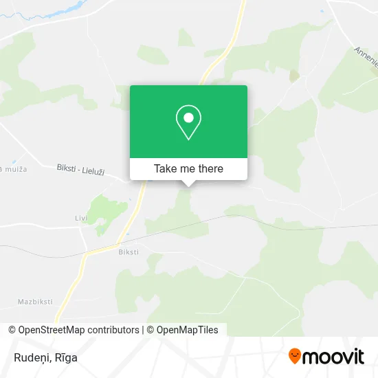 Rudeņi map