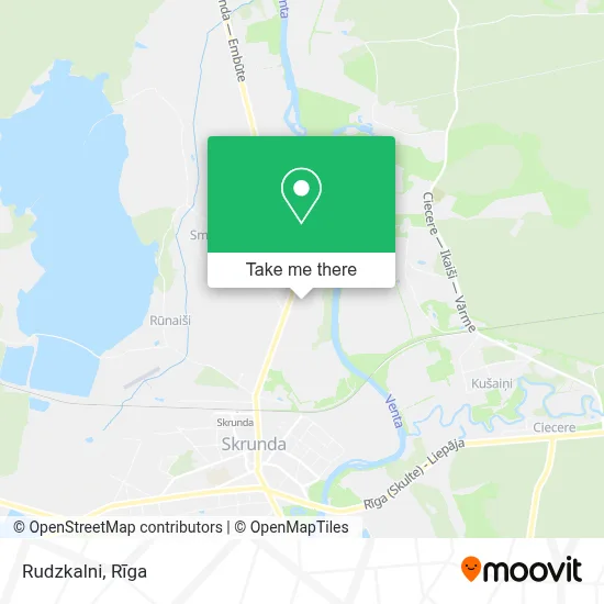Rudzkalni map