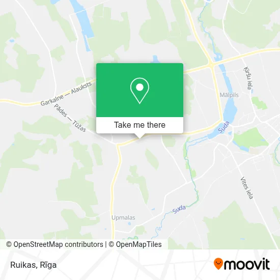 Ruikas map