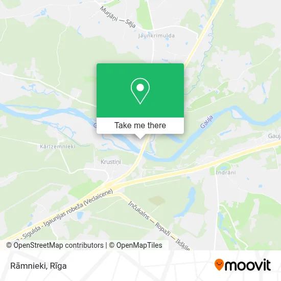 Rāmnieki map