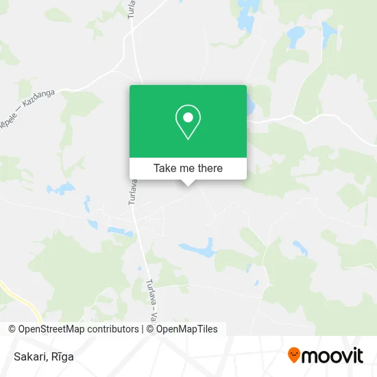 Sakari map