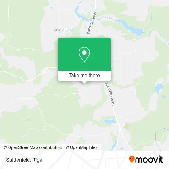 Saldenieki map