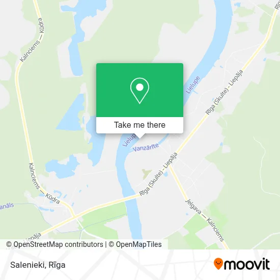 Salenieki map