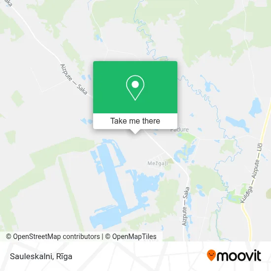 Sauleskalni map
