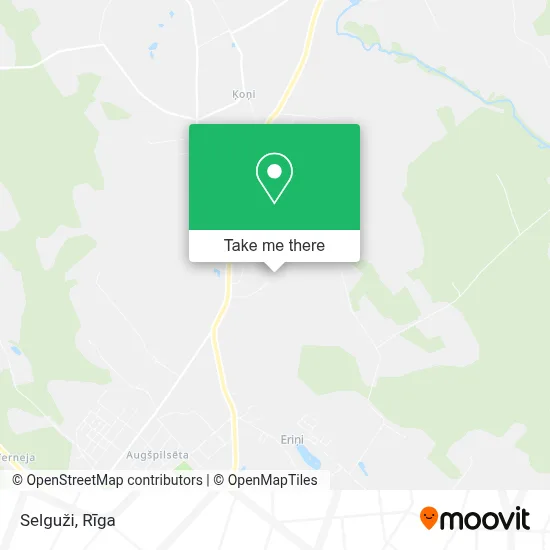 Selguži map