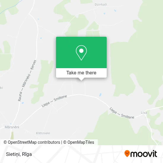 Sietiņi map