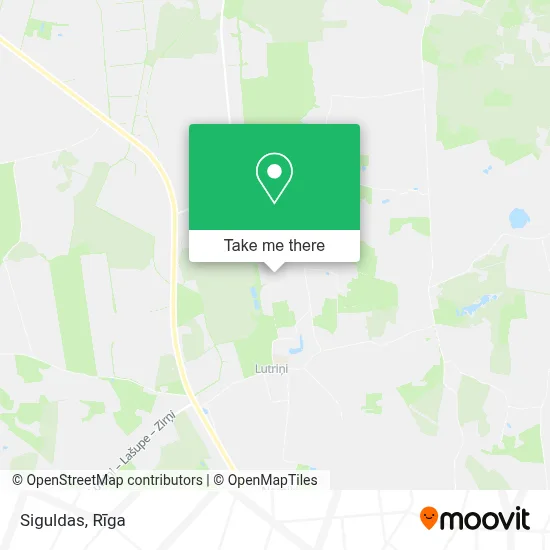 Siguldas map