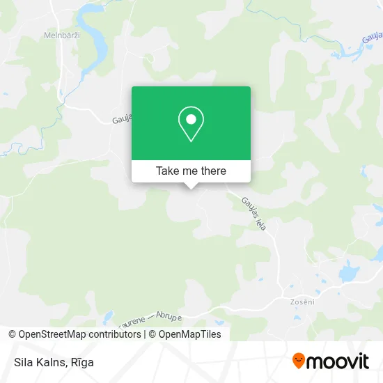 Sila Kalns map