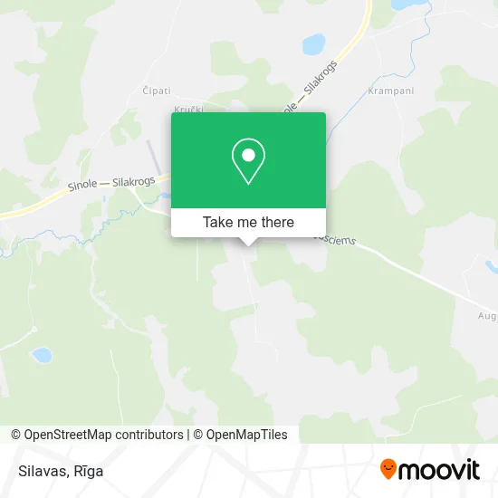 Silavas map