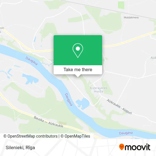 Silenieki map