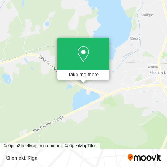 Silenieki map