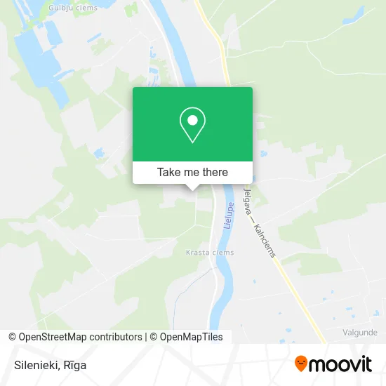 Silenieki map