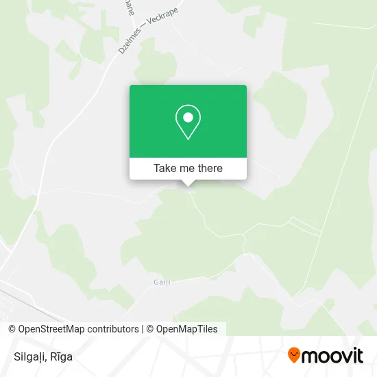 Silgaļi map