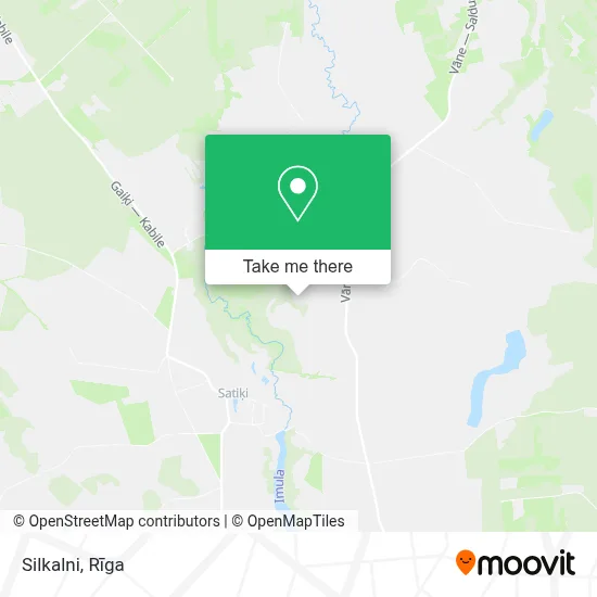 Silkalni map