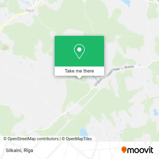 Silkalni map