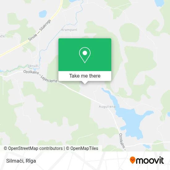 Silmači map