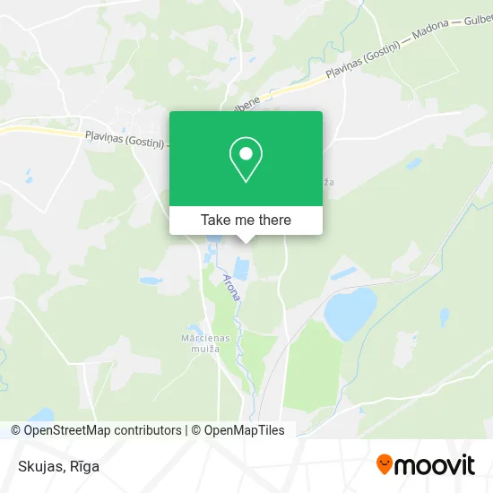 Skujas map