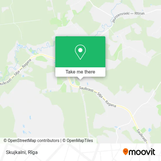 Skujkalni map