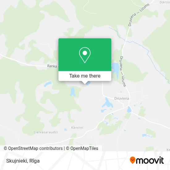 Skujnieki map