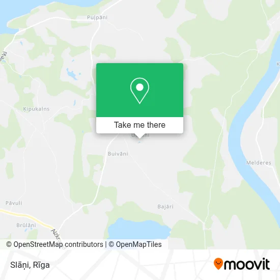Slāņi map