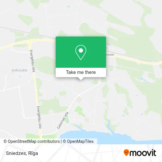 Sniedzes map