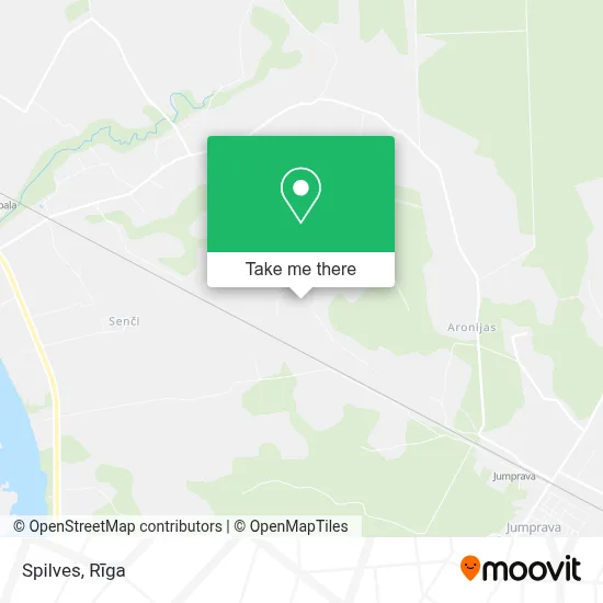 Spilves map