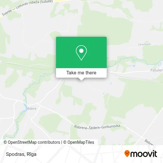 Spodras map